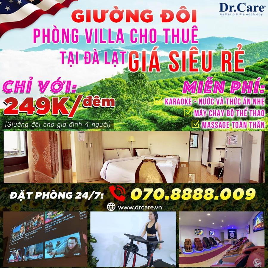 Khach San Dr.Care - Da Lat 호텔 Khu Chi Lăng 외부 사진